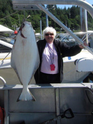 Charter a boat and catch a halibut
